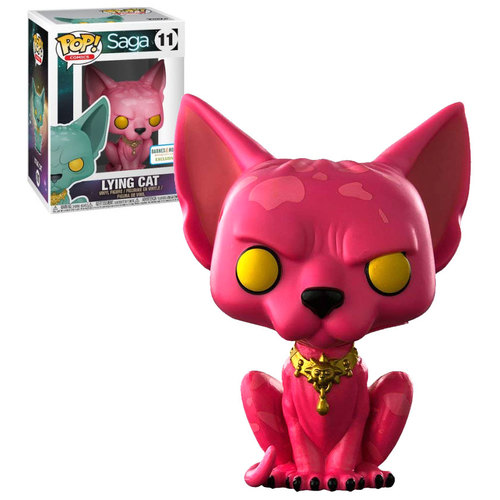 Funko POP! Comics Saga #11 Lying Cat (Pink) - Barnes & Noble Exclusive Import - New, Mint Condition