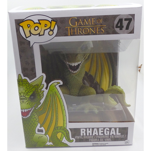 rhaegal iron funko