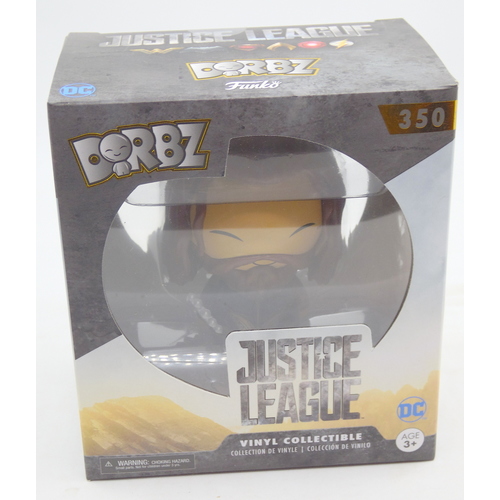 Funko Dorbz Justice League #350 Aquaman - New, Box Damaged