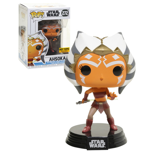 Funko POP! Star Wars #272 Ahsoka (Action Pose) - Hot Topic Exclusive - New, Mint Condition