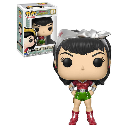 Funko POP! Heroes DC Comics Bombshells Holiday #167 Wonder Woman - New, Mint Condition
