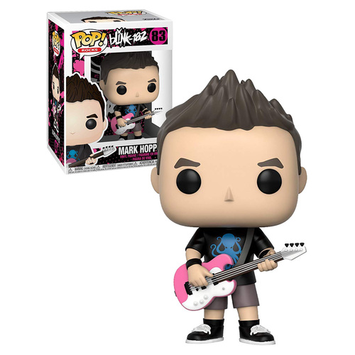 Funko POP! Rocks Blink 182 #83 Mark Hoppus - New, Mint Condition