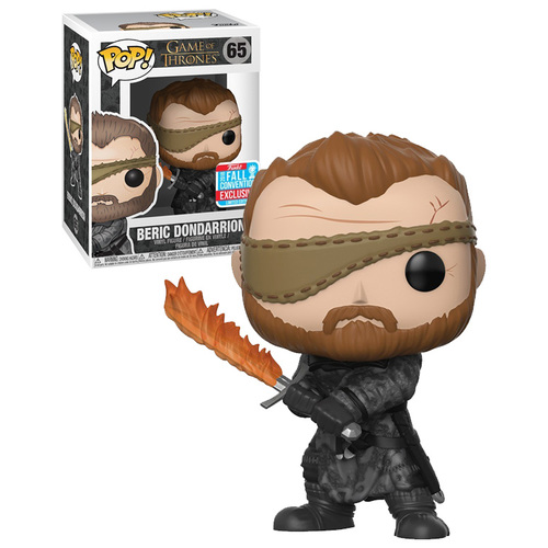 Funko POP! Game Of Thrones #424 Beric Dondarrion - Funko 2018 New York Comic Con (NYCC) Limited Edition - New, Mint Condition