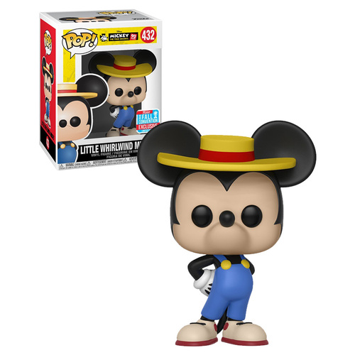 Funko POP! Disney Mickey Mouse 90 Years #432 Little Whirlwind Mickey - Funko 2018 New York Comic Con (NYCC) Limited Edition - New, Mint Condition