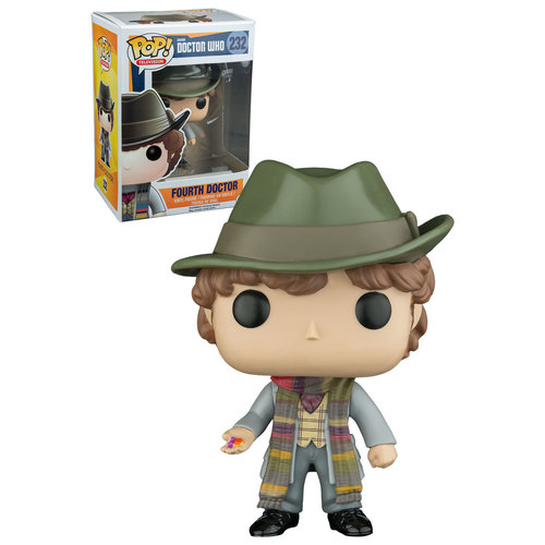 Funko POP! Television Doctor Who #232 Fourth Doctor (With Jelly Babies) - New, Mint Condition