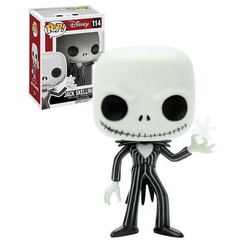 Funko POP! Disney The Nightmare Before Christmas #114 Jack Skellington (With Snowflake) - New, Mint Condition
