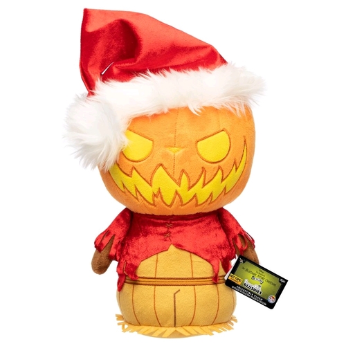 Funko The Nightmare Before Christmas SuperCute Pumpkin King Santa Plush 12 Inch - New, Mint Condition
