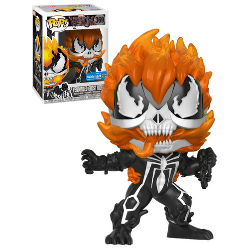 Funko POP! Marvel Venom #369 Venomized Ghost Rider - Walmart Exclusive Import - New, Mint Condition