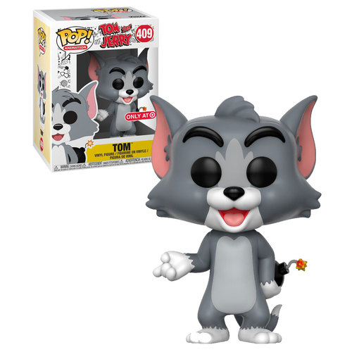Funko POP! Animation Tom And Jerry #409 Tom (With Explosive) - Target Exclusive Import - New, Mint Condition