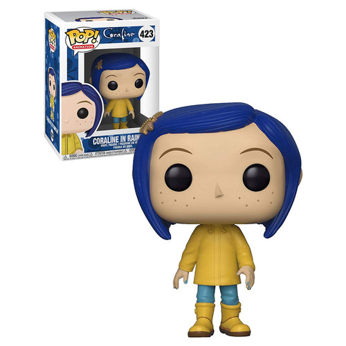 Funko POP! Animation Coraline #423 Coraline In Raincoat - New, Mint Condition VAULTED