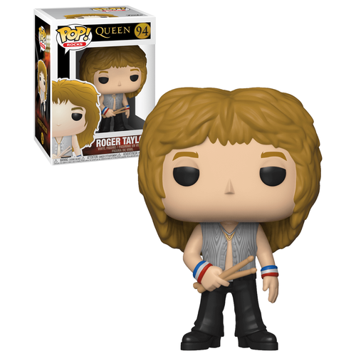 Funko POP! Rocks Queen #94 Roger Taylor - New, Mint Condition