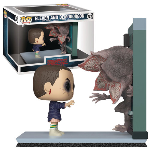 Funko POP! Television Moments Netflix Stranger Things #727 Eleven And Demogorgon - New, Mint Condition