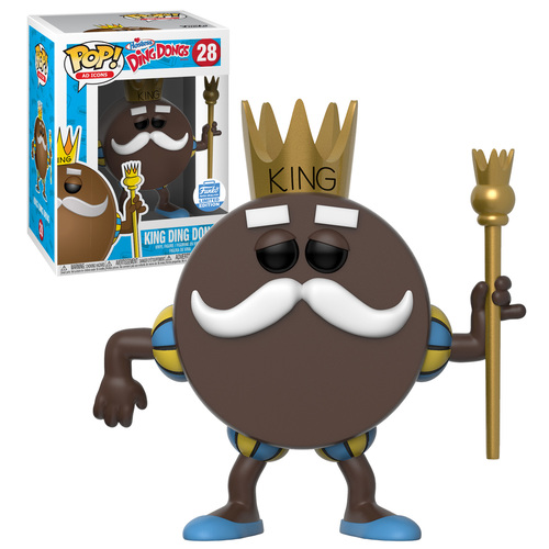 Funko POP! Ad Icons Hostess Ding Dongs #28 King Ding Dong - Funko Shop Limited Exclusive - New, Mint Condition