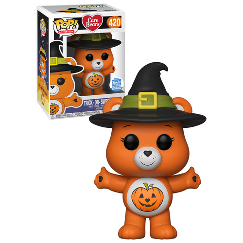 Funko POP! Animation Care Bears #420 Trick-Or-Sweet Bear - Funko Shop Limited Exclusive - Near Mint Condition