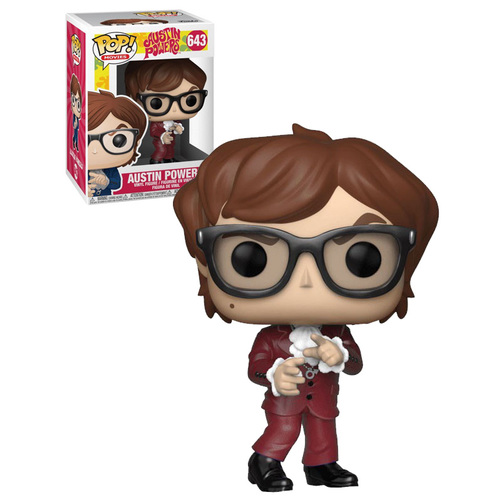 Funko POP! Movies Austin Powers #643 Austin Powers (Red Suit) - New, Mint Condition