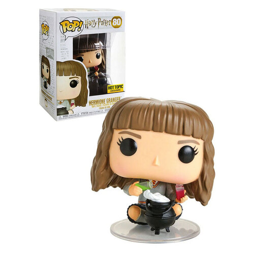 Funko POP! Harry Potter #80 Hermione Granger (With Cauldron) - Limited Hot Topic Edition - New, Mint Condition