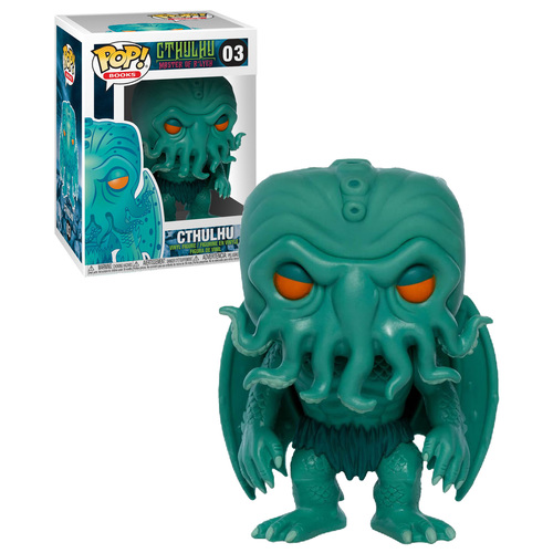 Funko Pop! Books Cthulhu Master Of R'Lyeh #03 Cthulhu (Neon Green) - New, Mint Condition