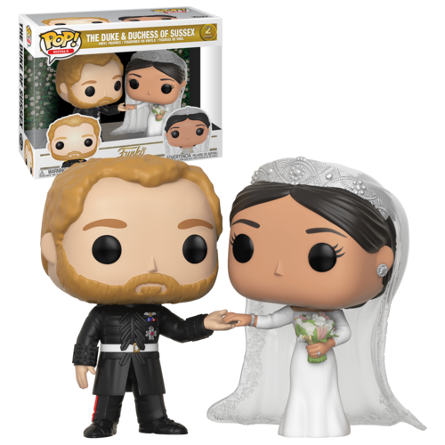 Funko POP! Royals The Duke And Duchess Of Sussex 2 Pack (Harry And Meghan) - New, Mint Condition