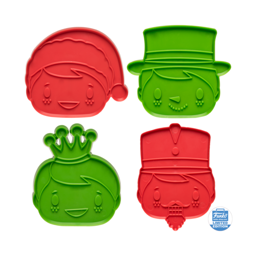 Funko Holiday Cookie Cutters - Freddy Funko 4 Pack Limited Edition - New, Sealed In Pack