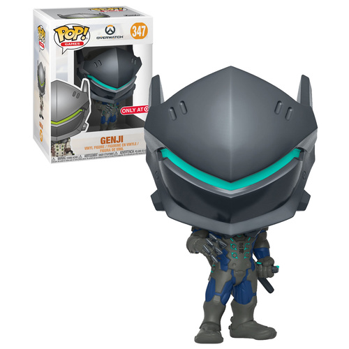 Funko POP! Games - Overwatch #347 Genji (Carbon Fibre) - Target Exclusive Import - New, Mint Condition