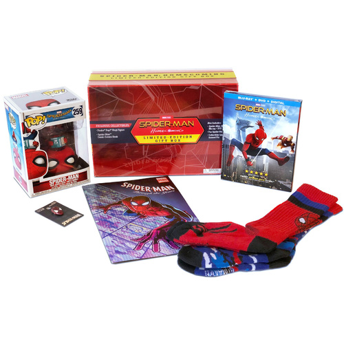Funko POP! Spider-Man Homecoming Limited Edition Gift Box - Exclusive Import - New, Unopened
