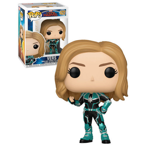 Funko POP! Marvel Captain Marvel #427 Vers - New, Mint Condition