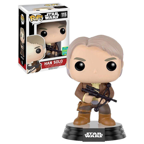 Funko POP! Star Wars #115 Han Solo (With Bowcaster) - Funko 2016 San Diego Comic Con (SDCC) Limited Edition - New, Mint Condition