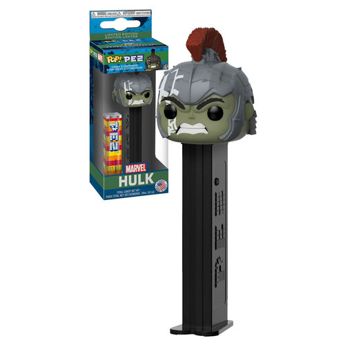 Funko POP! Pez Marvel Hulk (Thor Ragnarok Gladiator Hulk) Limited Edition Candy & Dispenser - New, Mint Condition