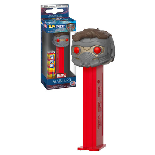 Funko POP! Pez Marvel Star-Lord (Guardians Of The Galaxy) Limited Edition Candy & Dispenser - New, Mint Condition