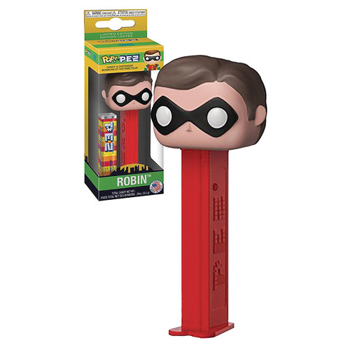Funko POP! Pez Robin (DC Comics) Limited Edition Candy & Dispenser - New, Mint Condition