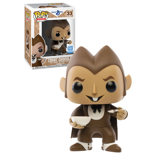 Funko POP! Ad Icons General Mills #33 Count Chocula (With Cereal) - Funko Shop Limited Exclusive - New, Mint Condition