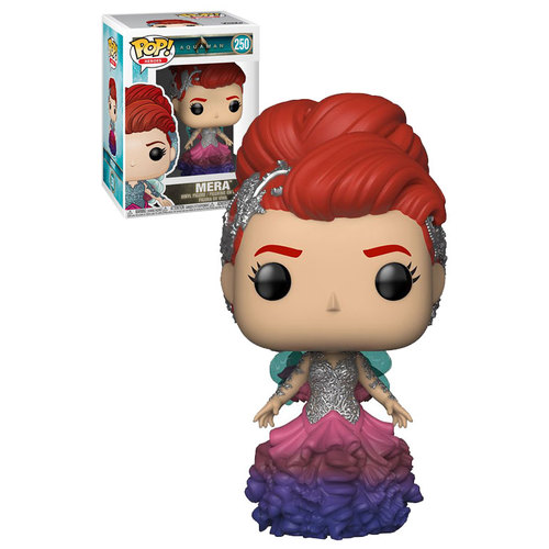 Funko POP! Heroes DC Aquaman (2018 Movie) #250 Mera (In Gown) - New, Mint Condition