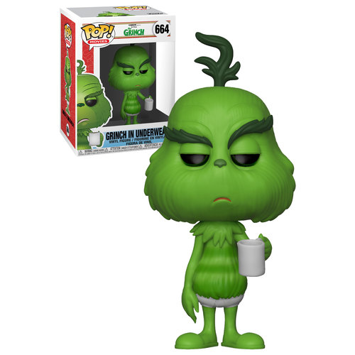 Funko POP! Movies Dr. Seuss The Grinch #664 The Grinch (In Underwear) - New, Mint Condition