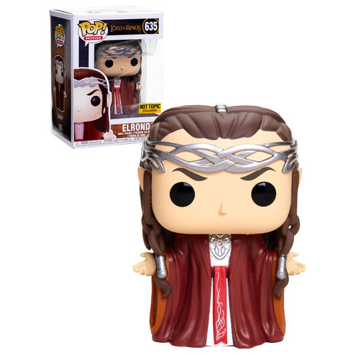 Funko POP! Movies Lord Of The Rings #635 Elrond - Hot Topic Exclusive Import - New, Mint Condition