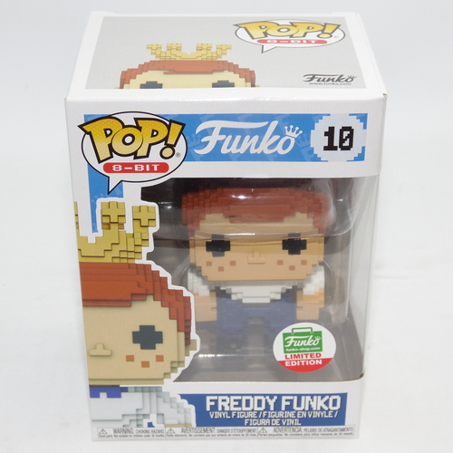 Funko POP! Christmas 2017 SE 8-Bit Freddy Funko - Limited Edition Exclusive - New, Box Damaged