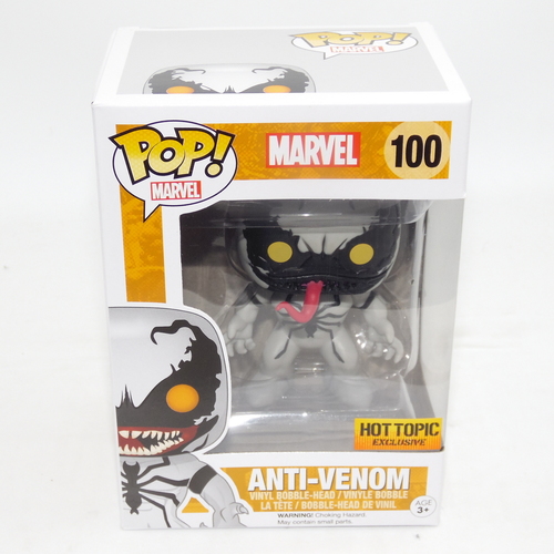 Funko POP! Marvel Venom #100 Anti-Venom - Hot Topic Exclusive - New, Box Damaged