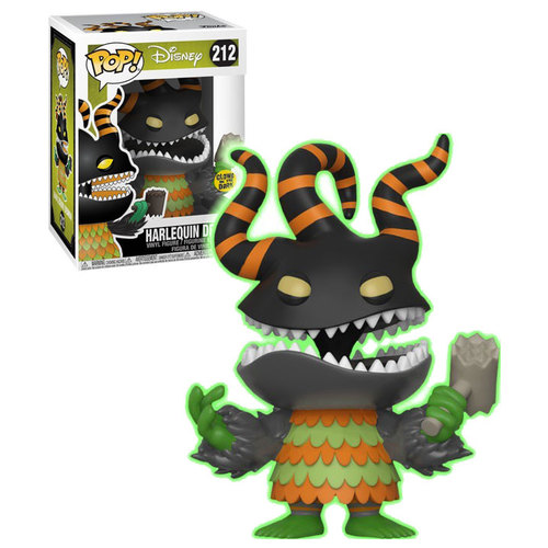 Funko POP! Disney The Nightmare Before Christmas #212 Harlequin Demon (Glows In The Dark) - New, Mint Condition