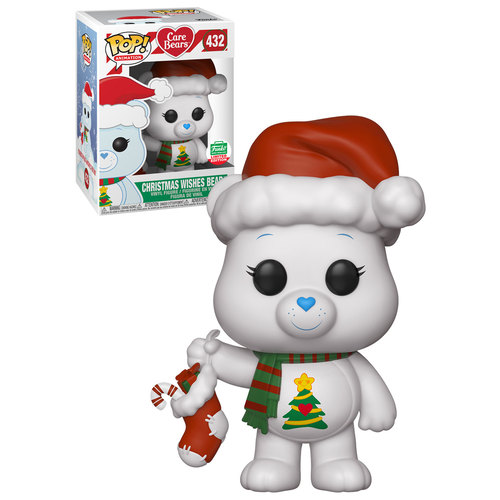 Funko POP! Animation Care Bears #432 Christmas Wishes Bear - Funko Shop Limited Exclusive - New, Mint Condition