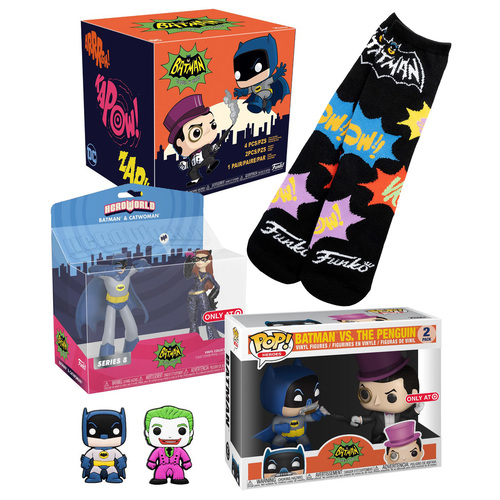 Funko POP! Batman DC Collectors Box Batman Vs The Penguin Set - Exclusive Import - New, Mint Condition