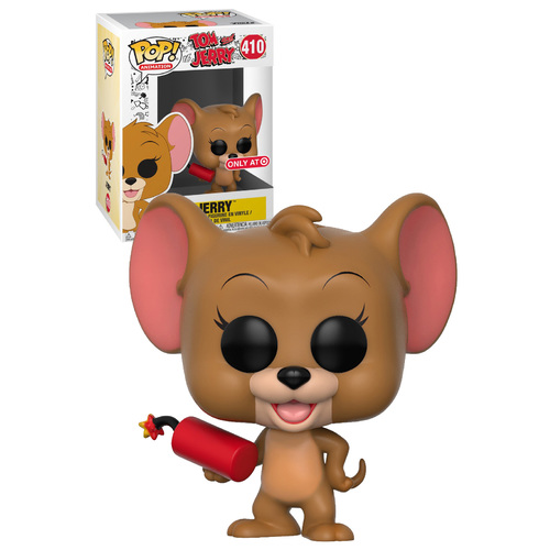 Funko POP! Animation Tom And Jerry #410 Jerry (With Explosive) - Target Exclusive Import - New, Mint Condition