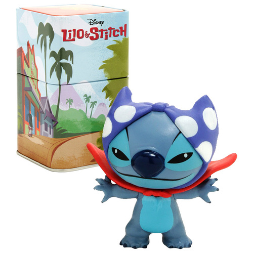 Funko Mystery Minis Lilo And Stitch Superhero Stitch Mini With Tin - 2018 Disney Treasures Box Exclusive - New, Mint Condition