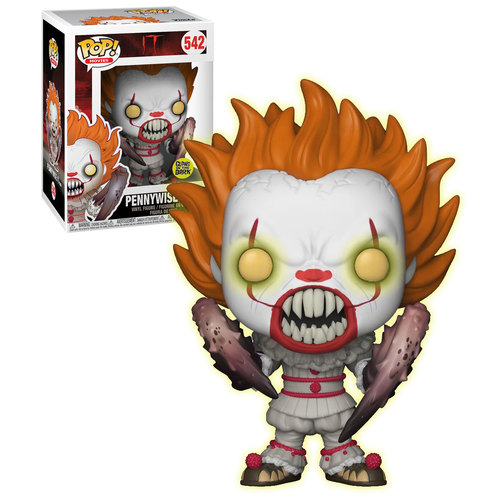 Funko POP! Movies IT #542 Pennywise With Spider Legs (Glows-In-The-Dark) - New, Mint Condition