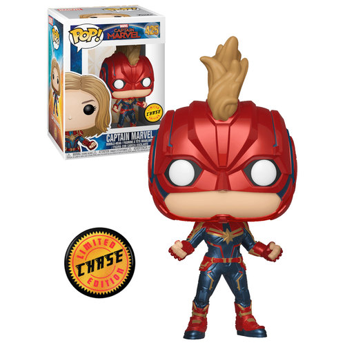 Funko POP! Marvel Captain Marvel #425 Captain Marvel - Limited Edition Chase - New, Mint Condition