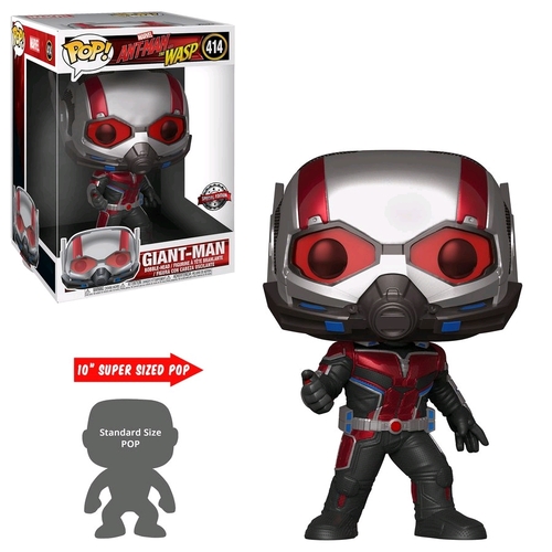 Funko POP! Marvel Ant-Man And The Wasp #241 Giant-Man - 10" Super Sized Pop - New, Mint Condition