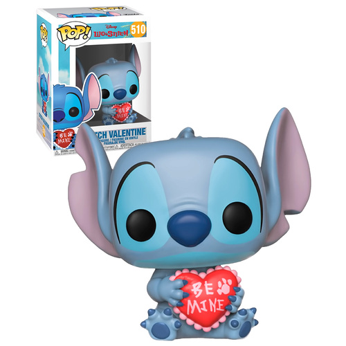 Funko POP! Disney Lilo And Stitch #510 Stitch Valentine - New, Mint Condition