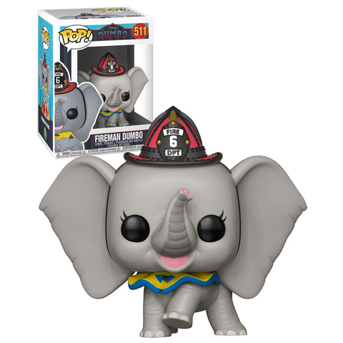 Funko POP! Disney Dumbo #511 Fireman Dumbo - New, Mint Condition