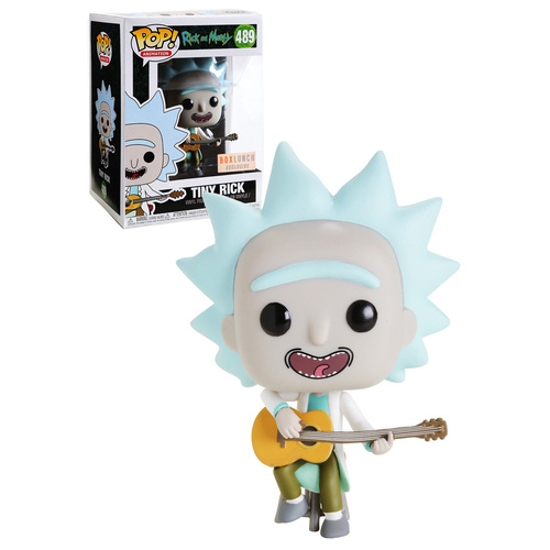 Funko POP! Animation Rick And Morty #489 Tiny Rick - Box Lunch Exclusive Import - New, Mint Condition