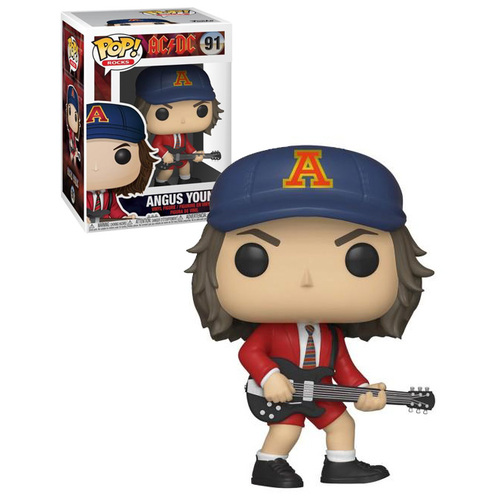 Funko POP! Rocks AC/DC #91 Angus Young (Red Jacket Variant) - New, Mint Condition
