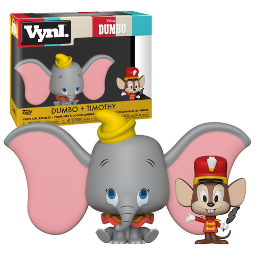 Funko Vynl. Disney Dumbo 2 Pack Dumbo + Timothy - New, Mint Condition