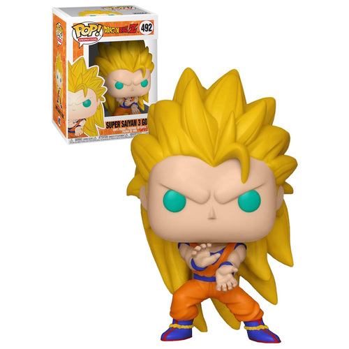 Funko POP! Animation Dragonball Z #492 Super Saiyan 3 Goku - New, Mint Condition